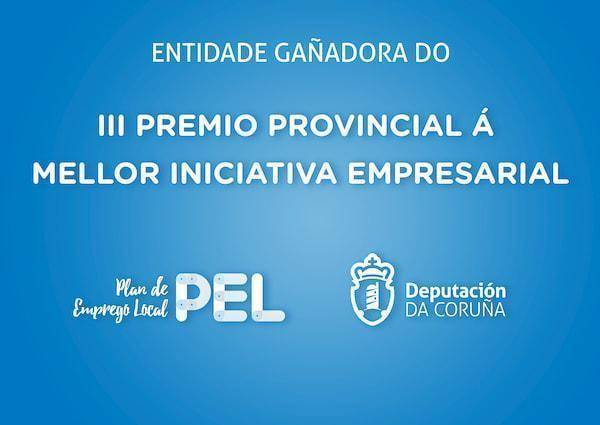 Logotipo Pel Emprega III Premio provincial á mellor iniciativa empresarial